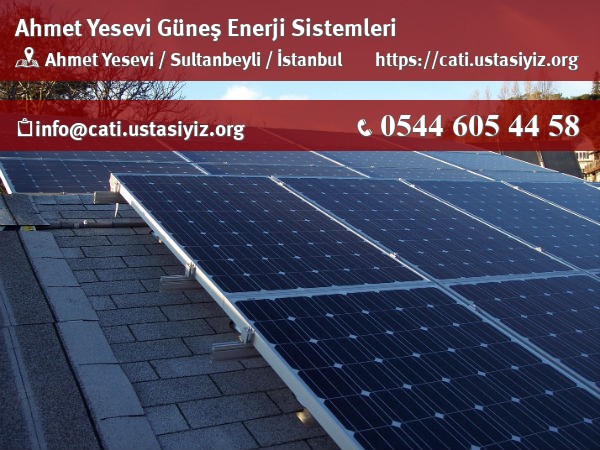 Ahmet Yesevi güneş enerjisi sistemleri