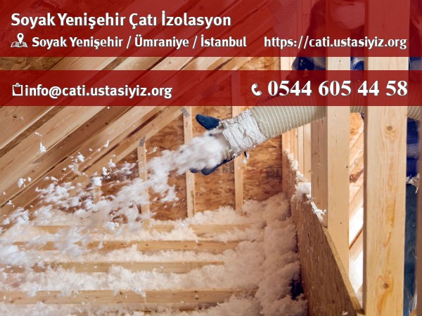 Soyak Yenişehir çatı izolasyon, yalıtım, catı ustası