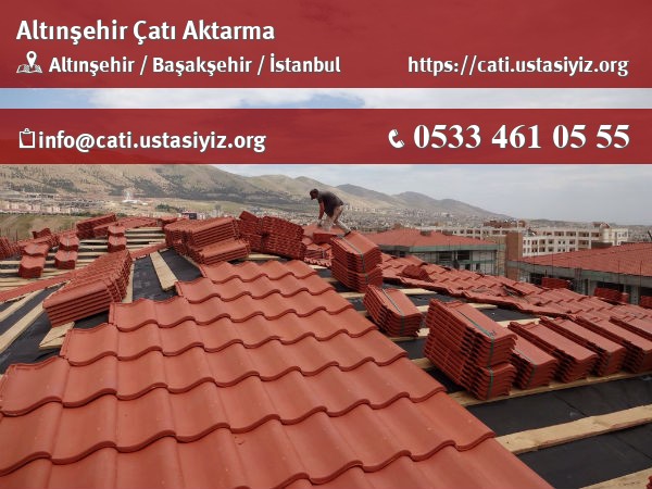 Altınşehir çatı aktarma, çatı ustası
