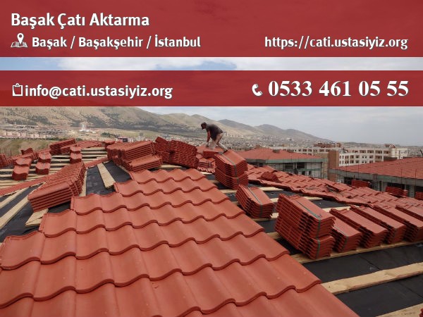 Başak çatı aktarma, çatı ustası