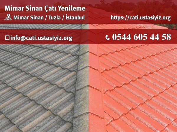 Mimar Sinan çatı yenileme, çatı ustası